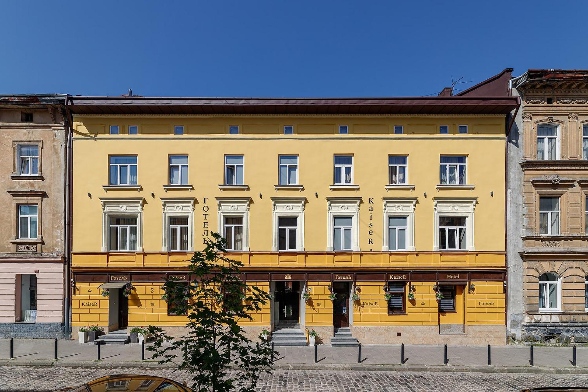 Готель Кайзер Економ Lviv Exterior photo